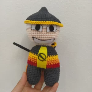 FNF Bamburai plush, Bamburai crochet plush, gift for gamer