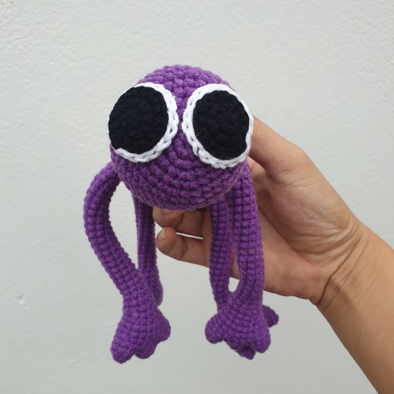 Purple Rainbow friends: Crochet pattern