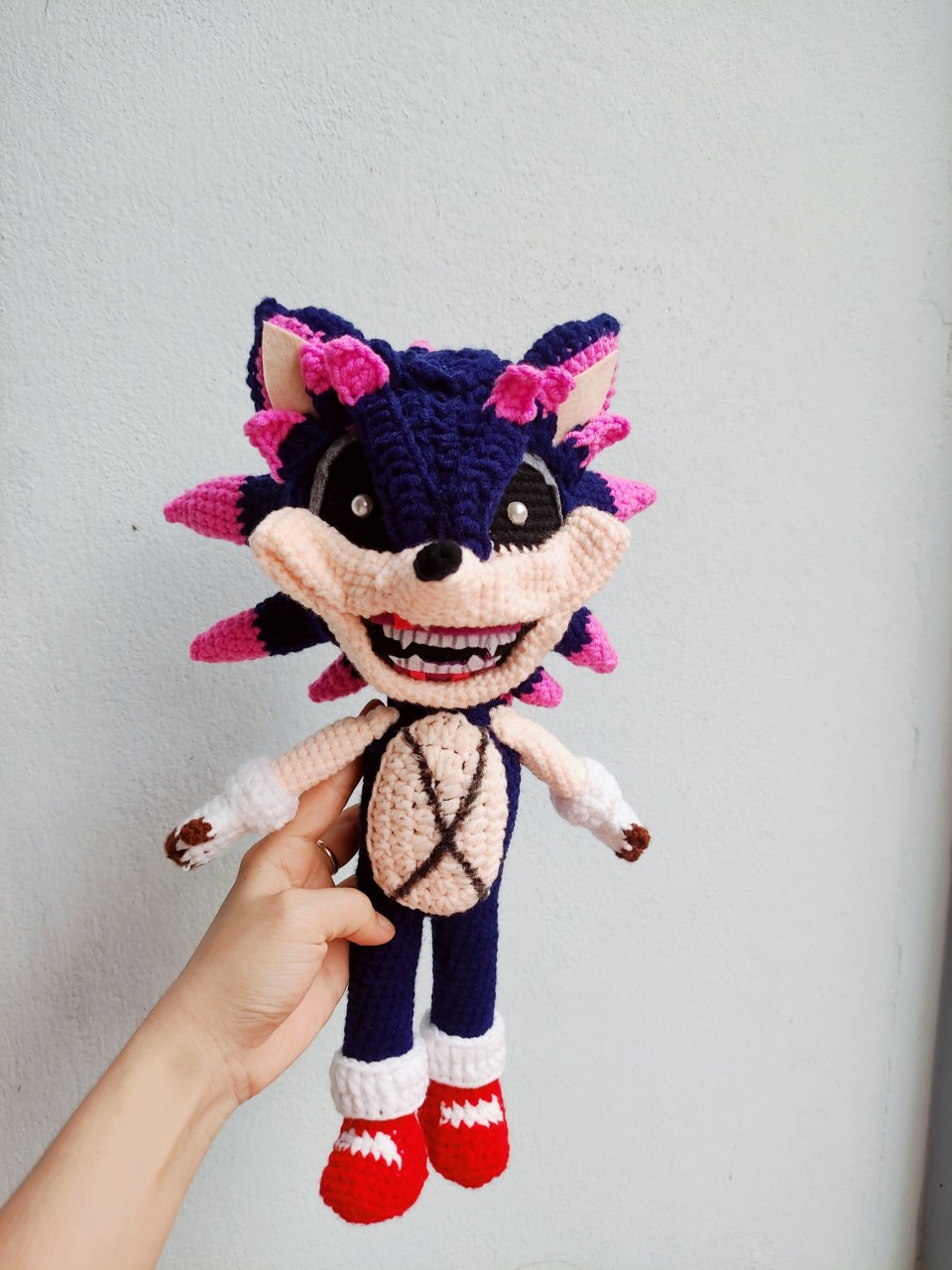 Sonic exe Crochet Dolls, FnF Crochet Dolls, Custom FNF